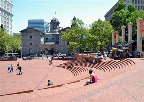 Pioneer Courthouse Square! A Bustling Urban Oasis Filled With History and Charm